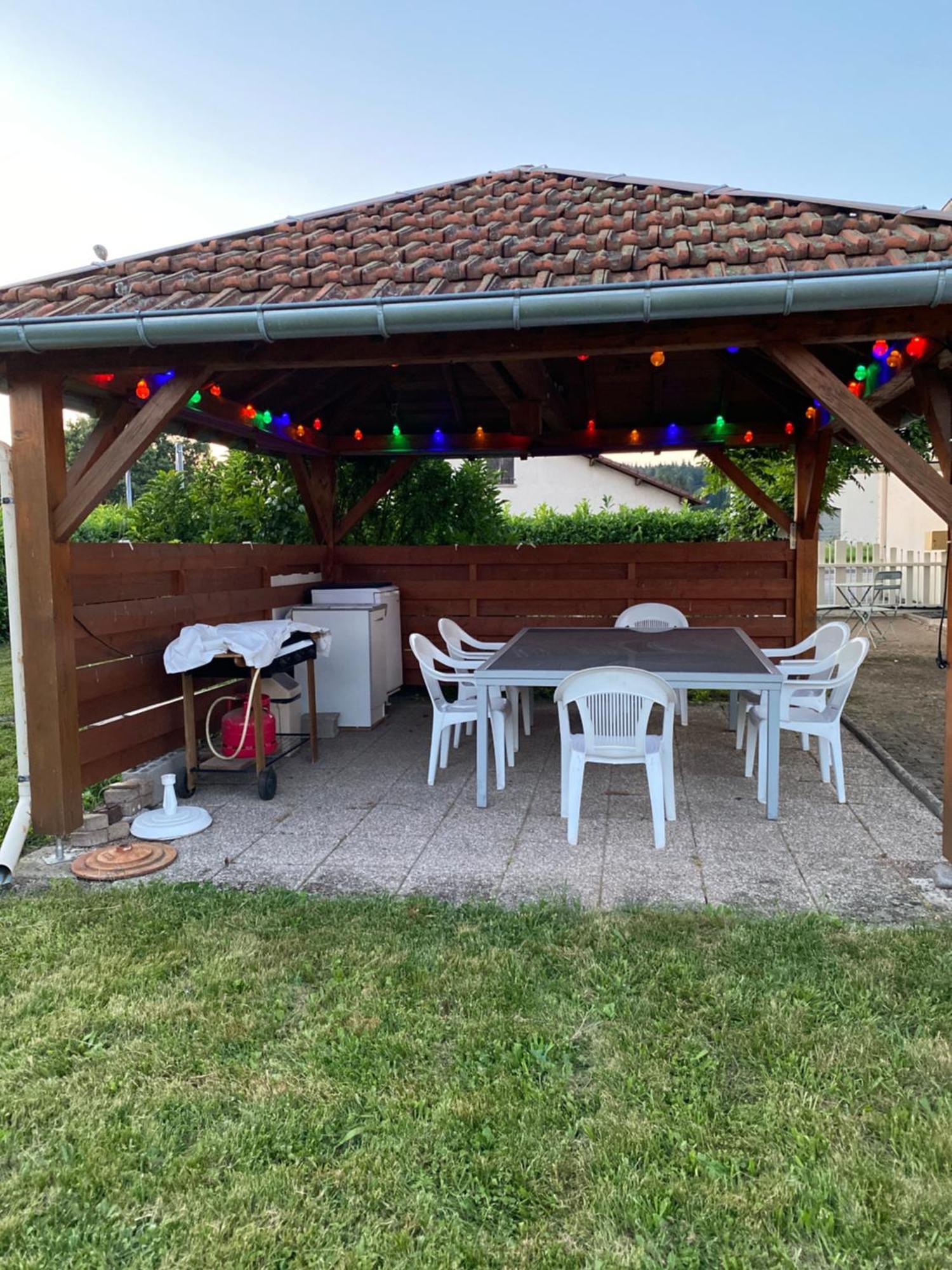 Ferienwohnung Au Coeur Des Vosges Laval-sur-Vologne Exterior foto